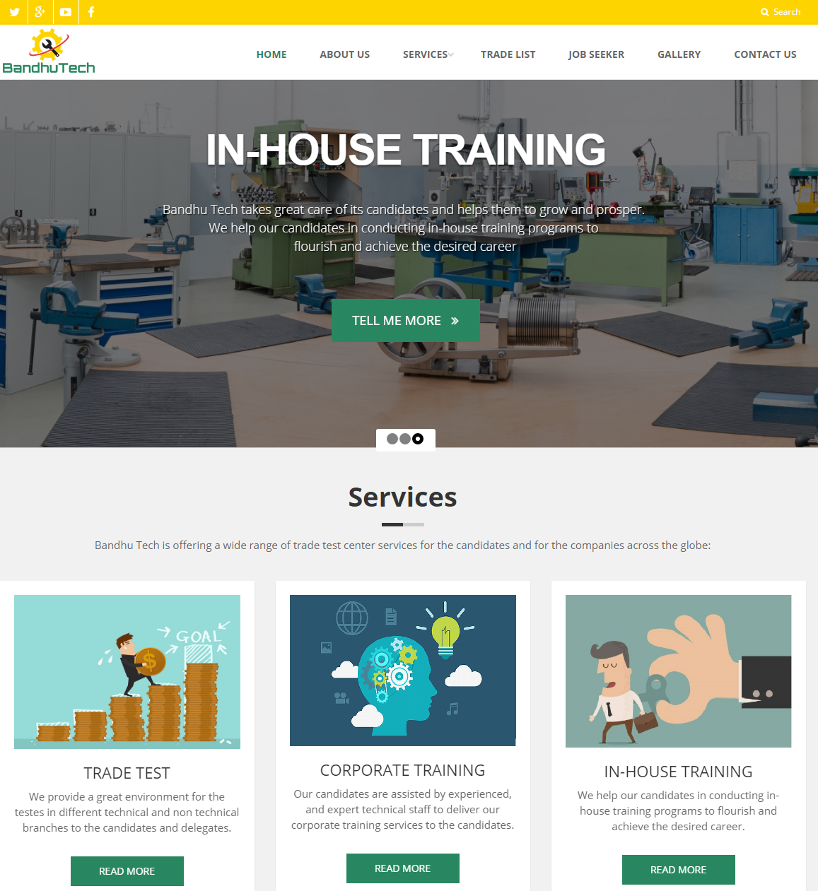 bandhu tech trade test center